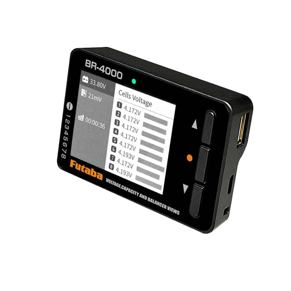 BR-4000 FUTABA バッテリーチェッカー(最終値下げしました) BR-4000 Battery/Servo/Receiver Checker – FutabaUSA